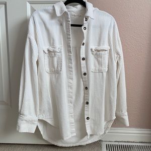 Glassons corduroy white jacket